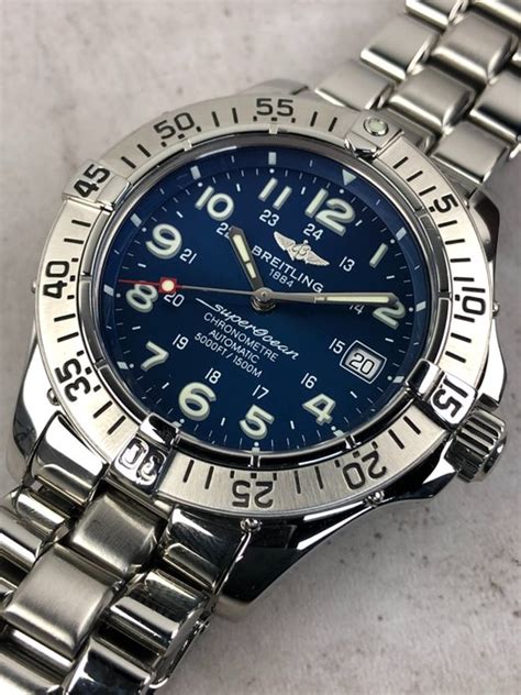 breitling superocean price india|breitling superocean chronometre automatic price.